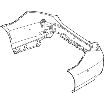 Mercedes-Benz S580e Bumper - 223-885-65-01-9999