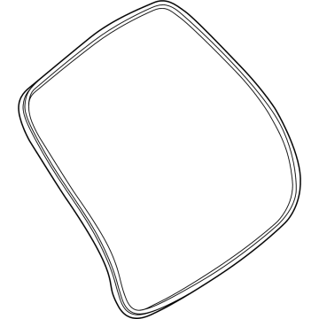 Mercedes-Benz GLC63 AMG S E Performance Weather Strip - 254-740-23-00