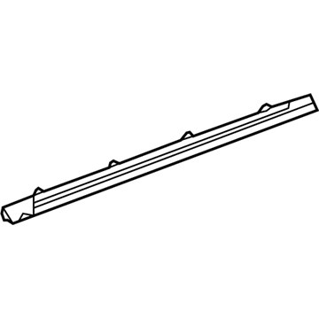 Mercedes-Benz GL550 Door Seal - 166-698-07-62