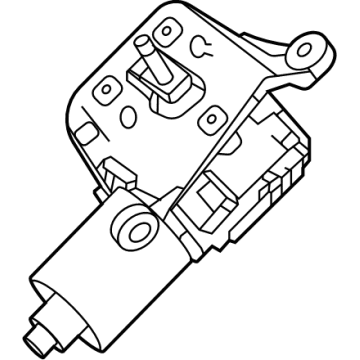 Mercedes-Benz AMG GT Wiper Motor - 197-820-02-42