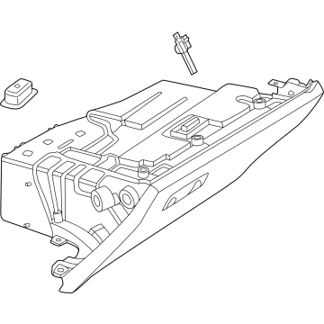 Mercedes-Benz CLE450 Glove Box - 236-680-54-00-8T92