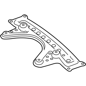 Mercedes-Benz Fuel Tank Skid Plate - 211-463-01-86