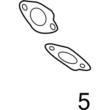 Mercedes-Benz EGR Valve Gasket - 642-142-18-80