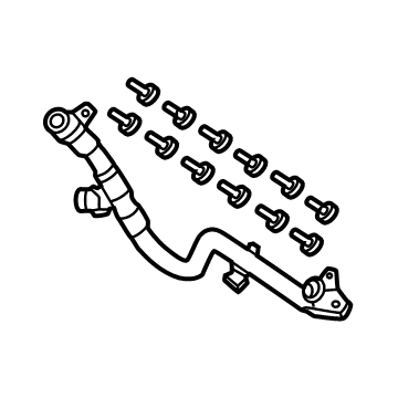 Mercedes-Benz G580 Radiator Hose - 465-500-60-04