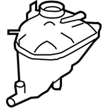 Mercedes-Benz R350 Coolant Reservoir Hose - 251-500-00-49