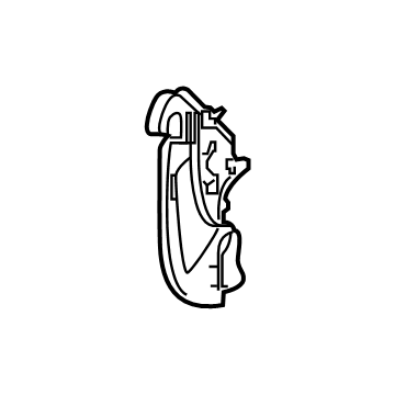 Mercedes-Benz GLC300 Air Duct - 253-885-49-05
