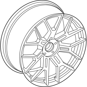 Mercedes-Benz GLC63 AMG S E Performance Alloy Wheels - 254-401-16-00-7X71