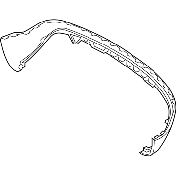 Mercedes-Benz GLA45 AMG Bumper Cover - 156-885-26-00
