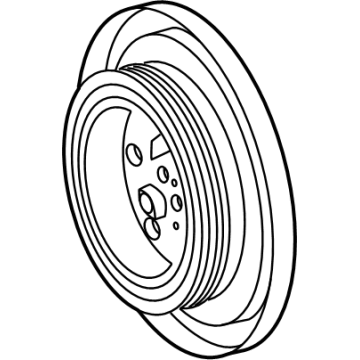 Mercedes-Benz C63 AMG S E Performance Harmonic Balancer - 139-030-42-00