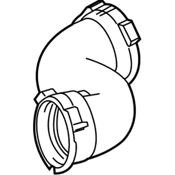 Mercedes-Benz Sprinter 3500 Intercooler Hose - 906-528-37-82