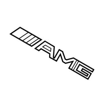Mercedes-Benz E53 AMG Emblem - 238-817-15-00