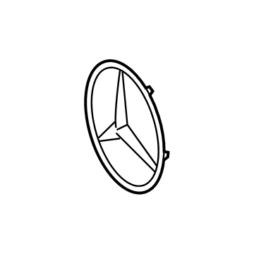 Mercedes-Benz E53 AMG Emblem - 000-817-60-07