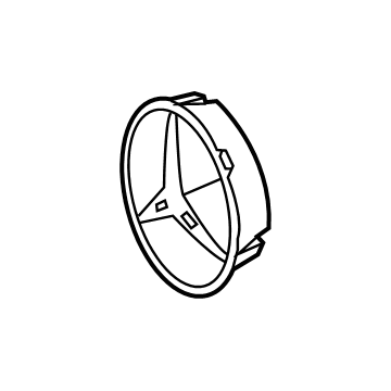 Mercedes-Benz E53 AMG Emblem - 000-888-01-00