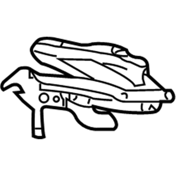 Mercedes-Benz SL550 Liftgate Hinge - 230-750-09-51