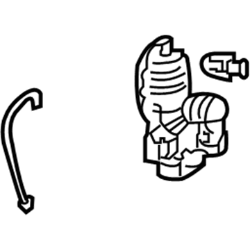 Mercedes-Benz SL500 Door Latch Assembly - 230-750-01-85
