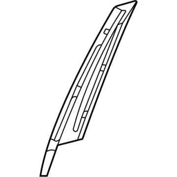 Mercedes-Benz EQE SUV AMG Door Moldings - 294-720-10-00