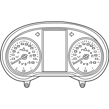 Mercedes-Benz C350e Tachometer - 205-900-77-36-80
