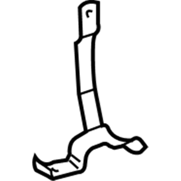 Mercedes-Benz 204-524-03-40 Rear Deflector Bracket Mercedes-Benz 204-524-03-40 Rear Deflector Bracket