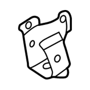 137-090-01-41 Mercedes-Benz Bracket Illustration 1 of 1