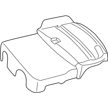 Mercedes-Benz SLK230 Engine Cover - 111-010-02-67