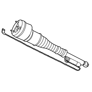 Mercedes-Benz S400 Strut Housing - 221-320-93-13-80