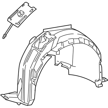 Mercedes-Benz Metris Wheelhouse - 447-684-02-77
