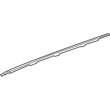 Mercedes-Benz E300 Door Moldings - 213-720-02-12