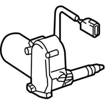 Mercedes-Benz G500 Wiper Motor - 463-906-44-00