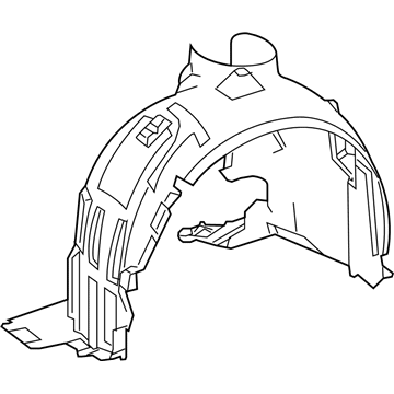Mercedes-Benz B250e Wheelhouse - 242-690-01-30
