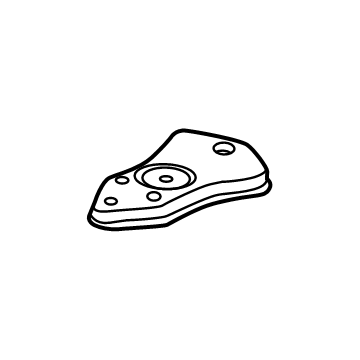 Mercedes-Benz 254-352-02-00 STOP PLATE Mercedes-Benz 254-352-02-00 STOP PLATE