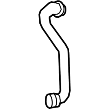 Mercedes-Benz ML63 AMG Coolant Reservoir Hose - 164-501-38-82