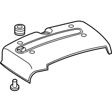 Mercedes-Benz E320 Engine Cover - 648-010-06-67