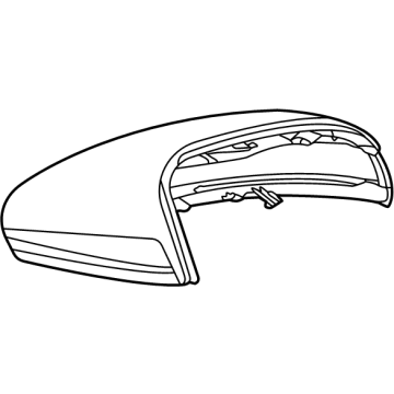 Mercedes-Benz EQB 250+ Mirror Cover - 099-811-02-00-9191