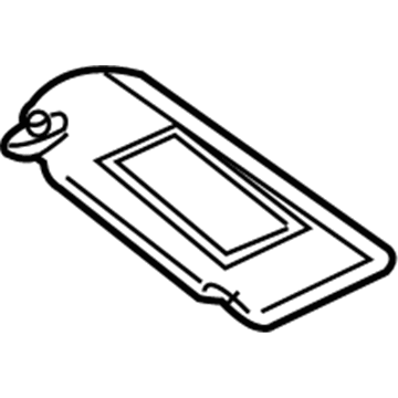 Mercedes-Benz S65 AMG Sun Visor - 220-810-24-10-7G17