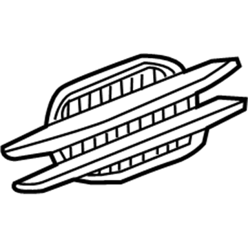 Mercedes-Benz SL65 AMG Grille - 230-880-06-85
