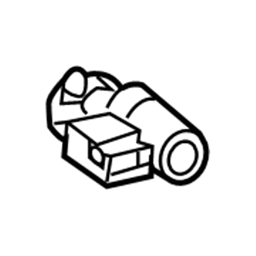 Mercedes-Benz Convertible Top Motor - 204-900-53-10-64