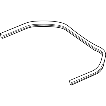 Mercedes-Benz S63 AMG E Performance Weather Strip - 223-887-07-00