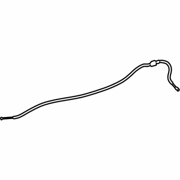 Mercedes-Benz S63 AMG E Performance Hood Release Cable - 223-880-23-00-64