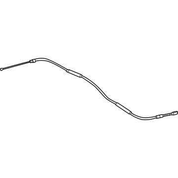 Mercedes-Benz Sprinter 2500 Parking Brake Cable - 907-420-53-00
