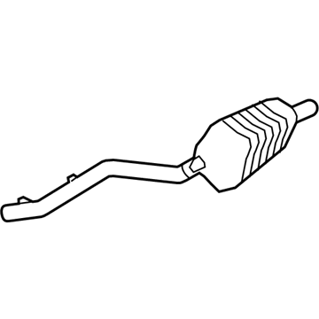 Mercedes-Benz CLS400 Exhaust Pipe - 218-490-19-21