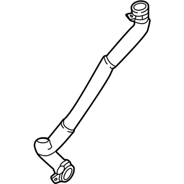 Mercedes-Benz GLA250 Transmission Oil Cooler Hose - 176-501-07-58