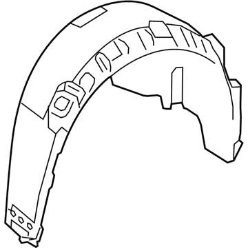 Mercedes-Benz SL400 Wheelhouse - 231-690-14-30