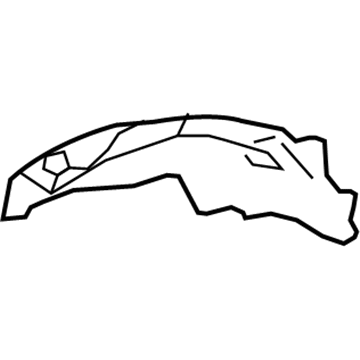 Mercedes-Benz SL400 Wheelhouse - 231-630-03-00