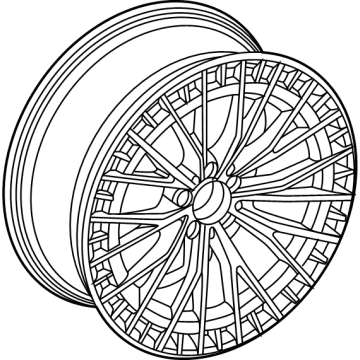 Mercedes-Benz EQE 500 Spare Wheel - 295-401-29-00-64-7X71