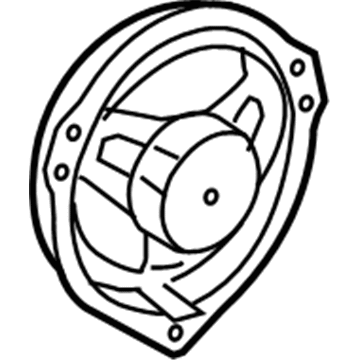 Mercedes-Benz GLK350 Car Speakers - 204-820-19-02