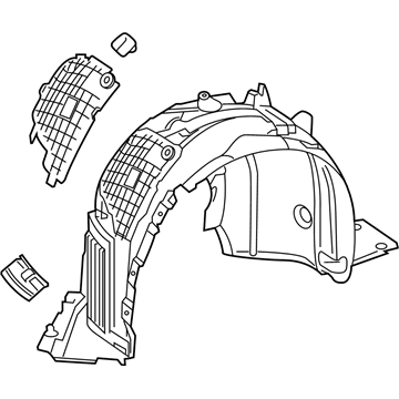 Mercedes-Benz Wheelhouse - 205-690-43-07