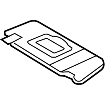 Mercedes-Benz CLK320 Sun Visor - 209-810-16-10-8J78