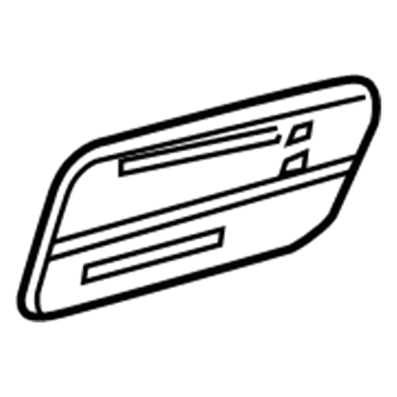 Mercedes-Benz Fuel Door - 212-757-00-06