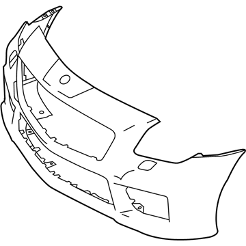 Mercedes-Benz SLC43 AMG Bumper Cover - 172-885-19-25-9999