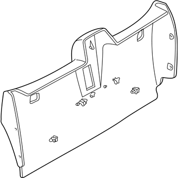 Mercedes-Benz 210-740-00-70-9B57 Lower Trim Mercedes-Benz 210-740-00-70-9B57 Lower Trim